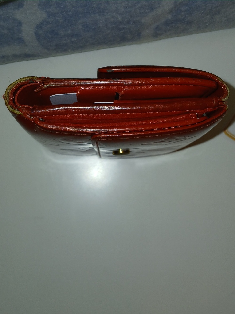 Louis Vuitton  with COA Cherry Patent Monogram Small Wallet - Picture 5 of 12